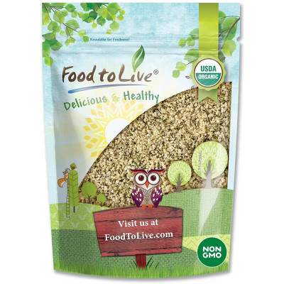 Organic Hemp Seeds - by Food To Live  1 lb | Target