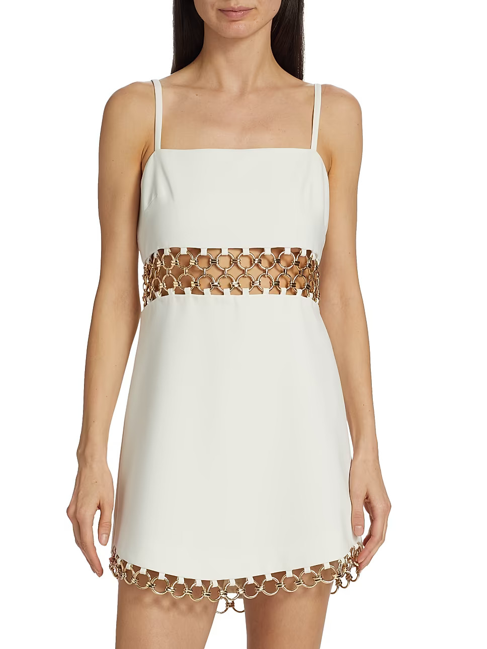 Gaudy Chain-Embellished Minidress | Saks Fifth Avenue