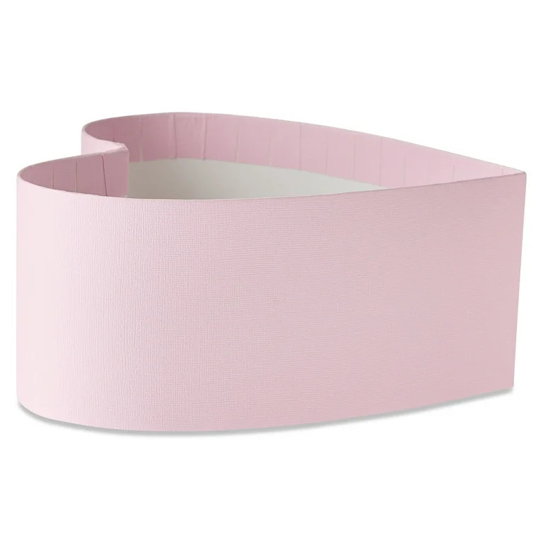 Heart-Shaped Gift Box, Pink, 6" x 6" x 2", Valentine's Day by Way To Celebrate | Walmart (US)
