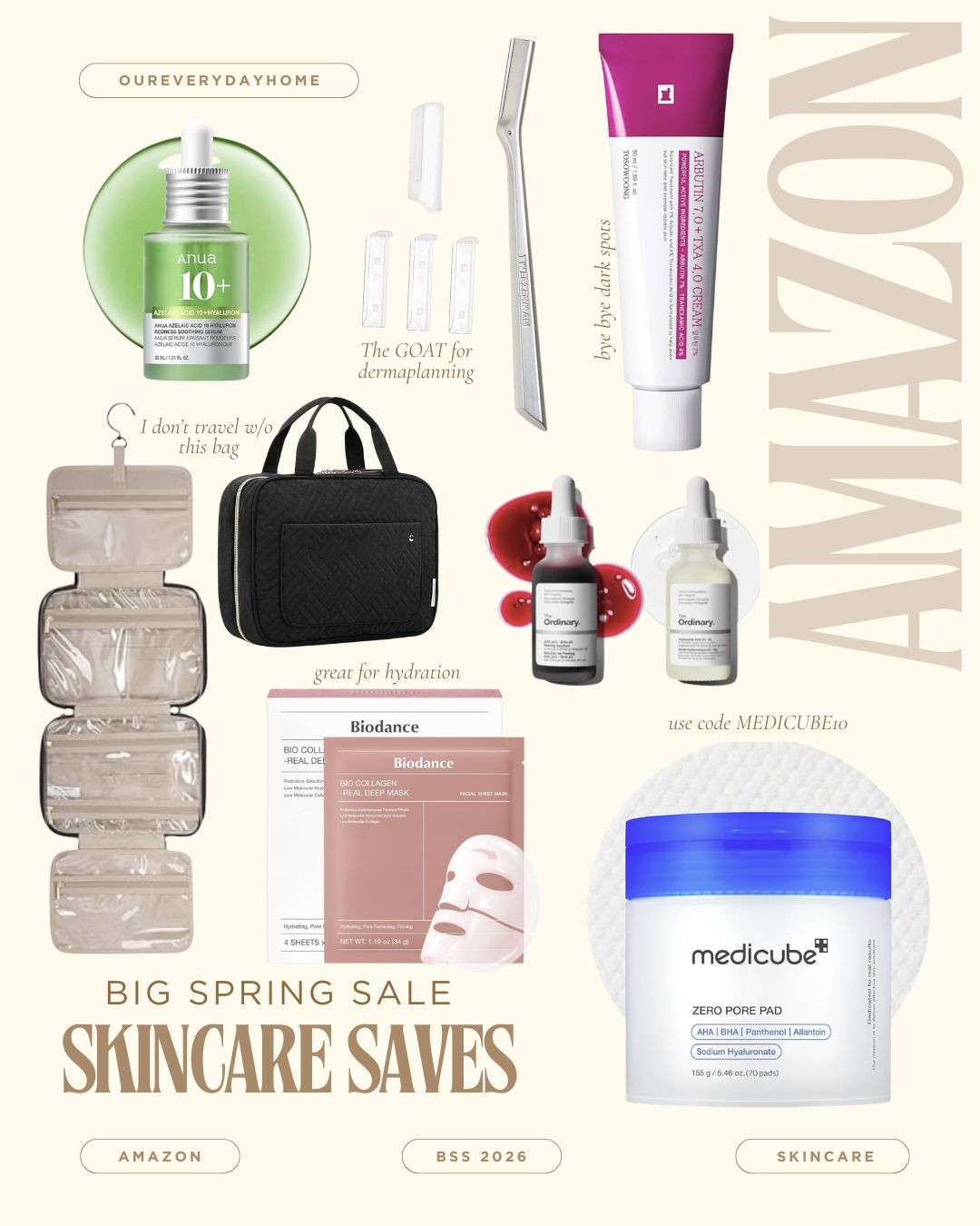 These are some of our must-have skincare finds from the Amazon Big Spring Sale! 

Amazon Big Spring Sale skincare

Amazon skincare deals

best Amazon skincare finds

Amazon beauty sale 2026

Amazon skincare must haves

Amazon skincare favorites

affordable skincare Amazon

Amazon skincare under $50

Amazon beauty deals right now 

 #LTKOver40 #LTKSaleAlert #LTKBeauty