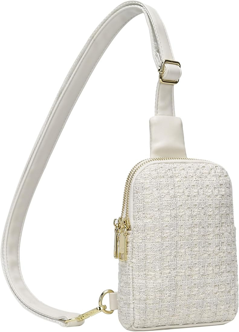 INICAT Small Sling Bag Fanny Packs Crossbody Bags Gifts for Women Men | Amazon (US)