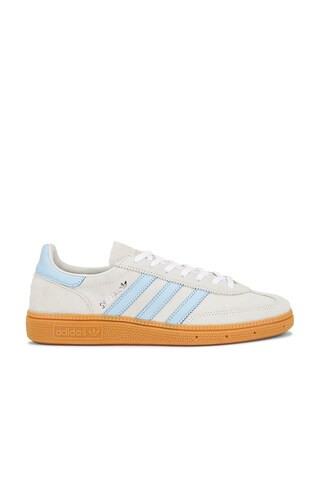 adidas Originals Handball Spezial in Alumina, Clear Sky, & Gum 1 from Revolve.com | Revolve Clothing (Global)