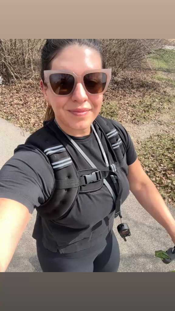 Weighted vest season is SO back! I have the 12lb vest 

#LTKdayinmylife #LTKfitnessgoals #LTKselfcare