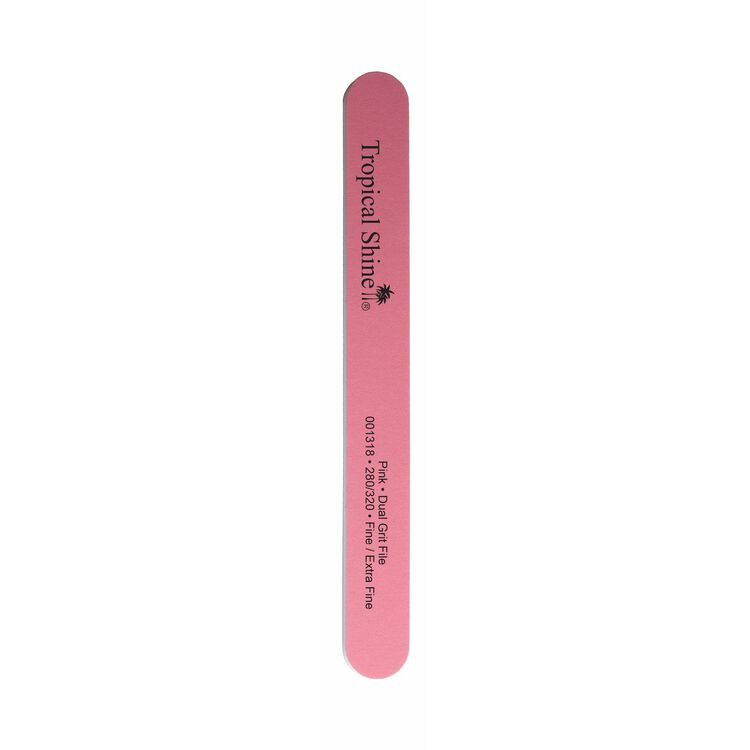 Dual Grit File Pink: Fine/Extra Fine | Sally Beauty