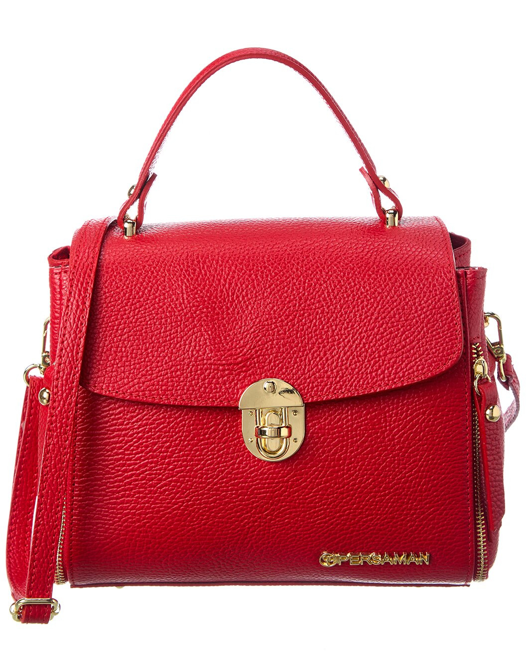 Colette Top Handle Leather Satchel | Ruelala