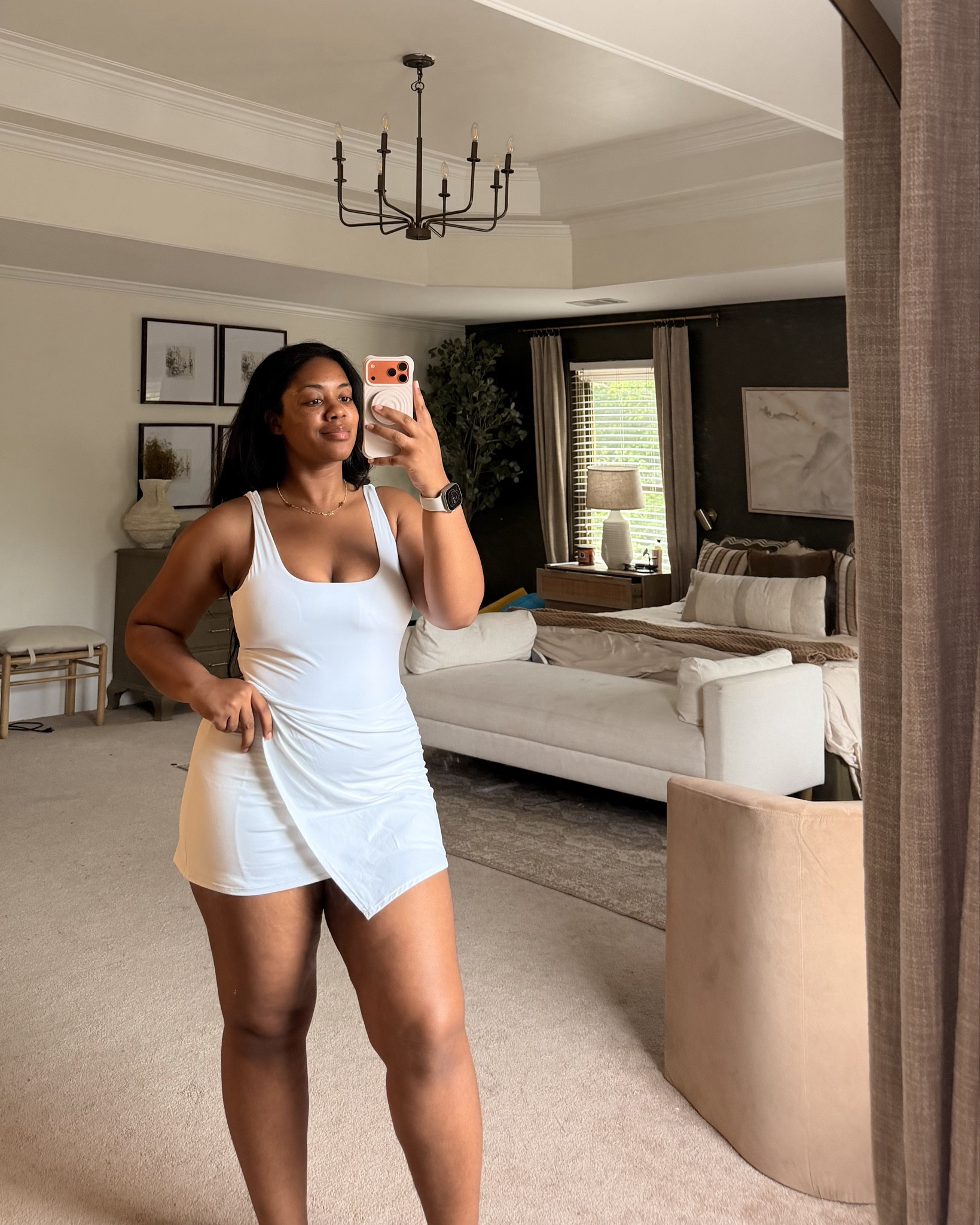 the “throw on and go but still cute” dress 🤍 and the back of this dress?! Loveeee
fits SO good
linked here ↓

#LTKActive #LTKMidsize #LTKfitnessgoals