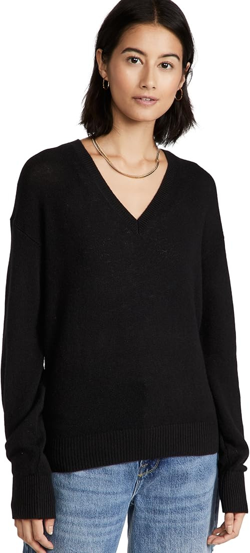 Theory Women's Easy Pullover Cashmere Sweater | Amazon (US)