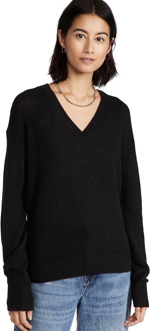 Theory Women's Easy Pullover Cashmere Sweater | Amazon (US)
