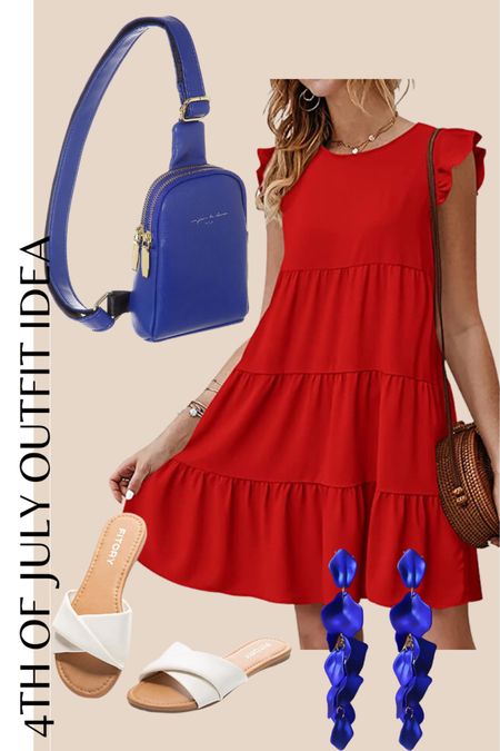 Amazon july 4th outfit idea. 4th of July outfit  

#LTKstyletip #LTKshoecrush #LTKunder50