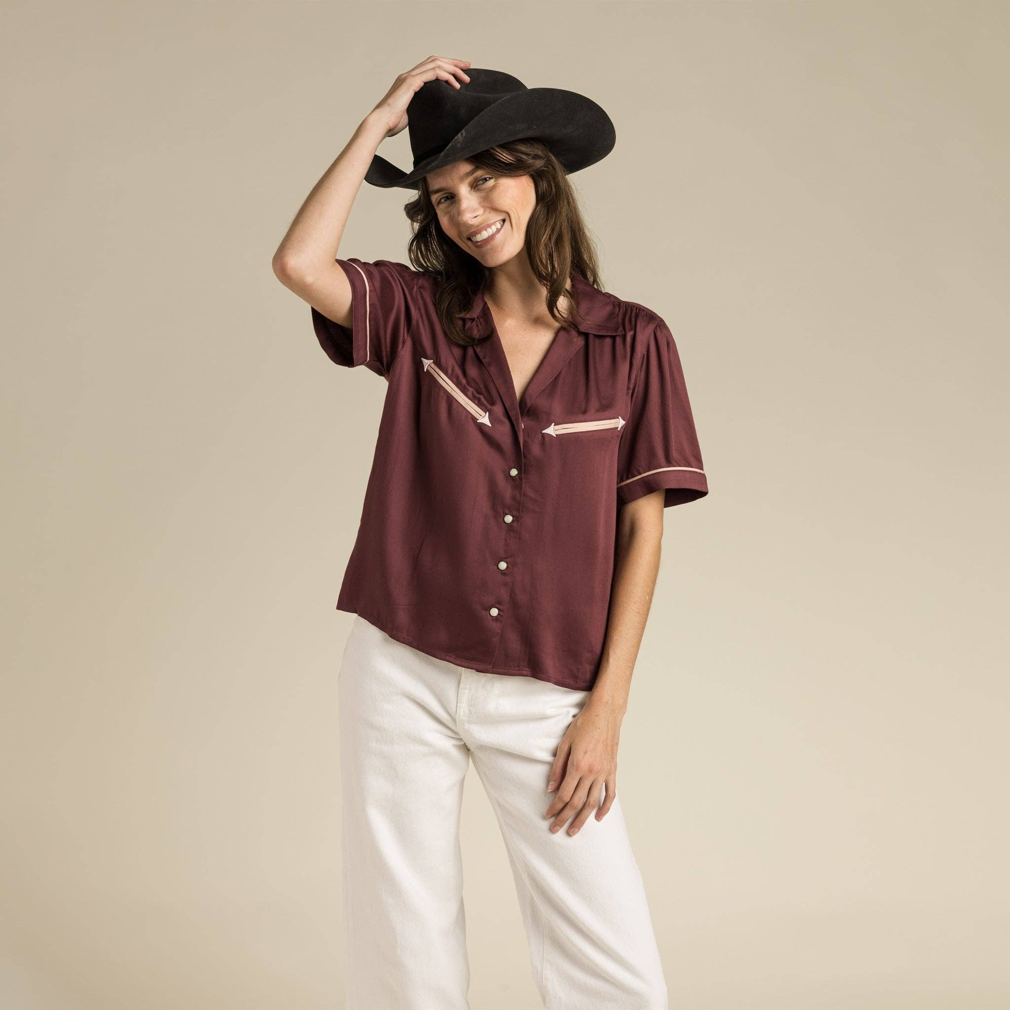 Cheyenne Western Blouse | Ascot + Hart