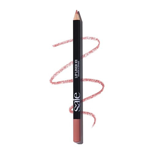 Saie Lip Liner 101 - Lip Pencil Made with a Creamy, Soft Matte Formula for a Naturally Framed or Fully Filled Look - Supercharged with Shea Butter & Jojoba Oil - Wink (.05 oz) | Amazon (US)