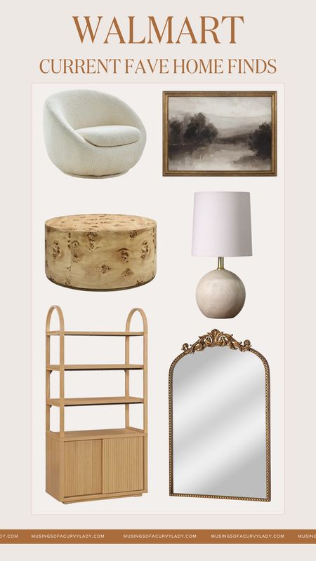 The prettiest Walmart home finds and decor by the one and only Drew Barrymore🤍✨ 

home decor, furniture finds walmartfinds, neutral aesthetic, neutrals, single couch, gold home decor, arch mirror, coffee table, vase, art, flowers, shelving

#LTKsalealert #LTKfindsunder100 #LTKhome