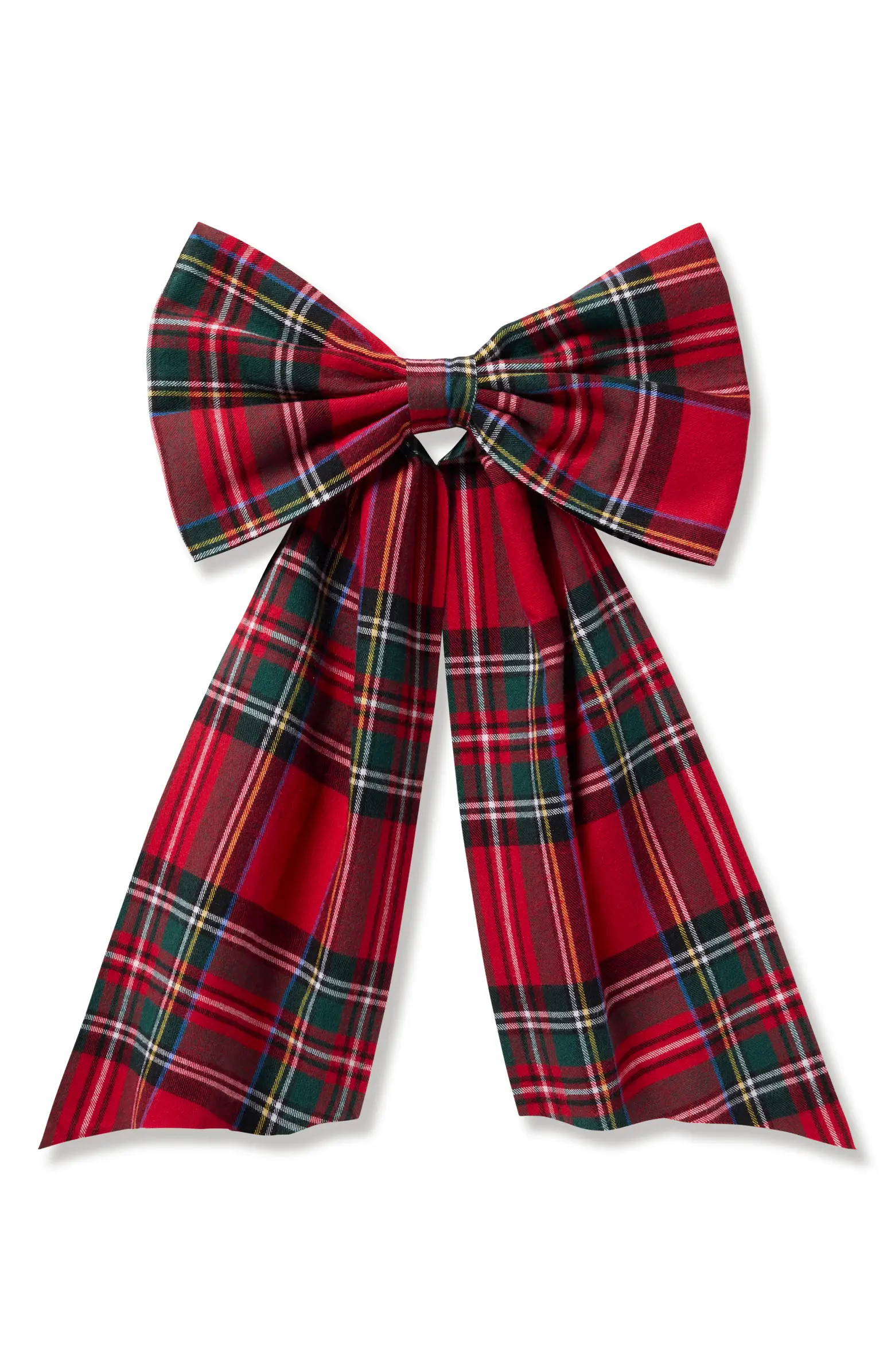 Petite Plume Imperial Tartan Plaid Wreath Bow | Nordstrom | Nordstrom