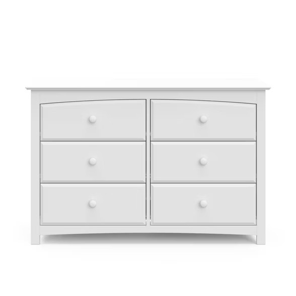 Storkcraft Kenton 6 Drawer Dresser - White | Target