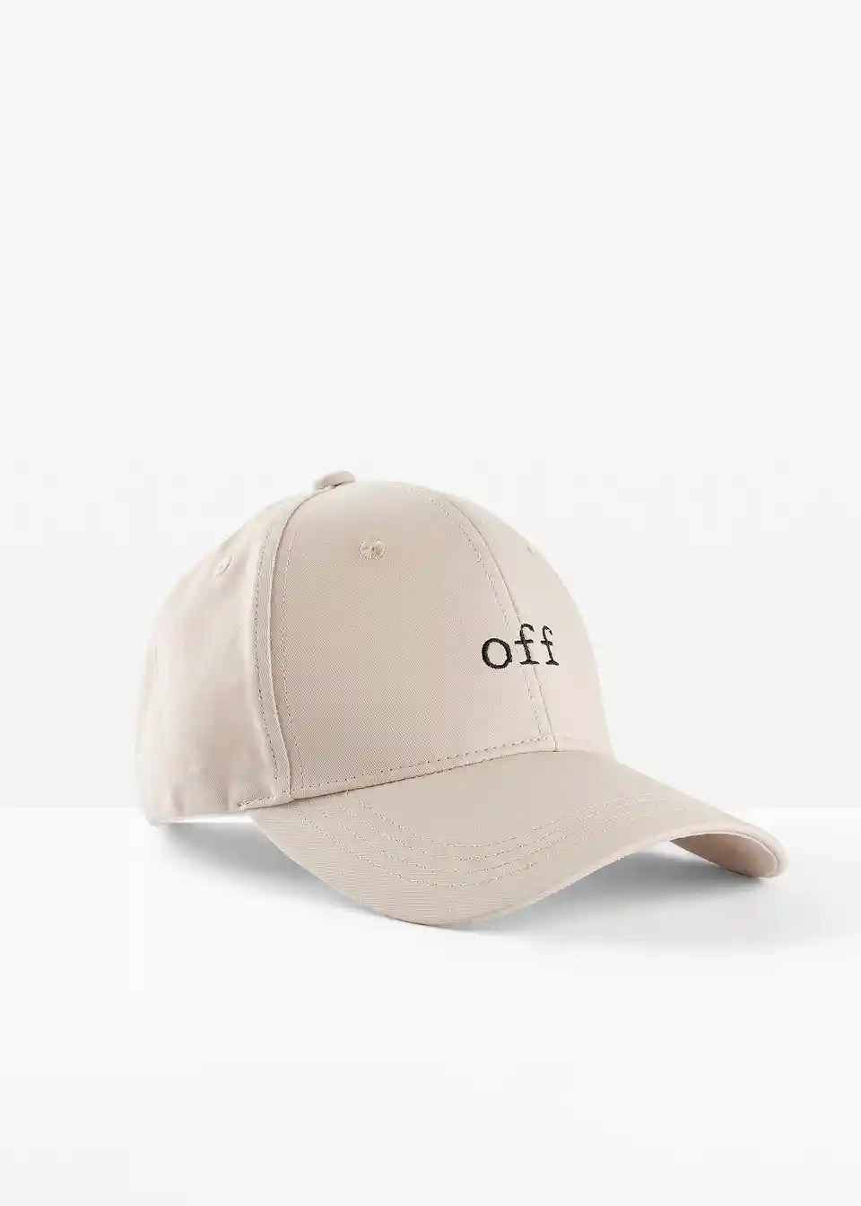 Sportliche Cap mit Bestickung - beige - Damen | bonprix | Bonprix DE