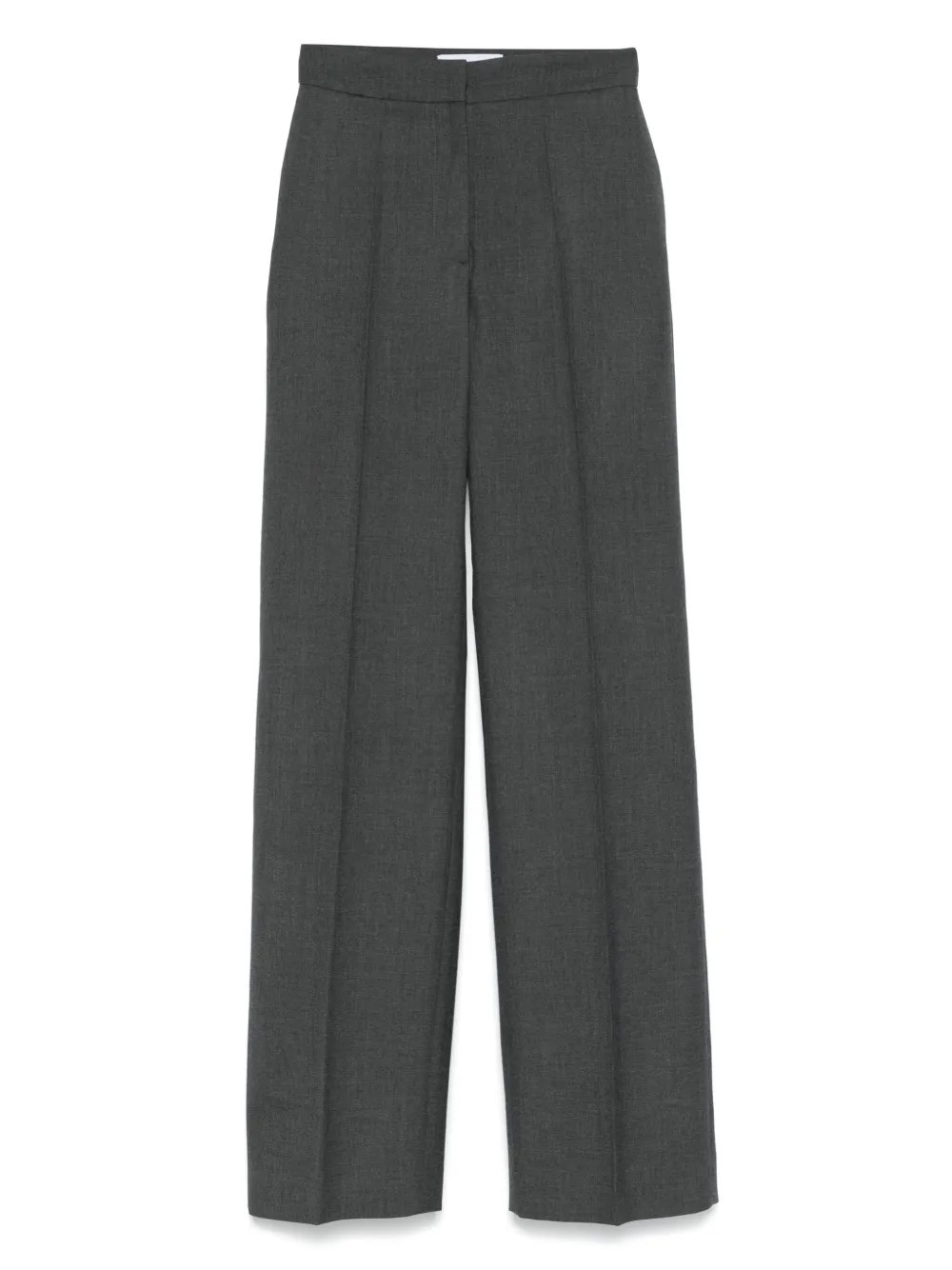 Marine Serre wide-leg trousers - Grey | Farfetch Global