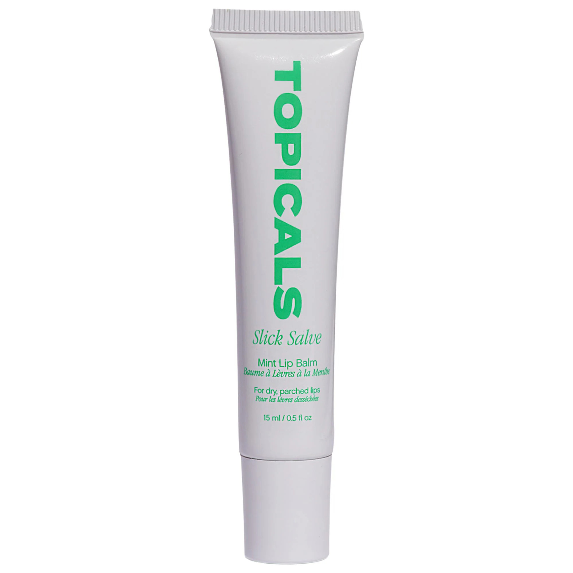 Topicals Slick Salve Glossy Lip Balm for Soothing + Hydration Mint 0.5 oz / 15 ml | Sephora (US)