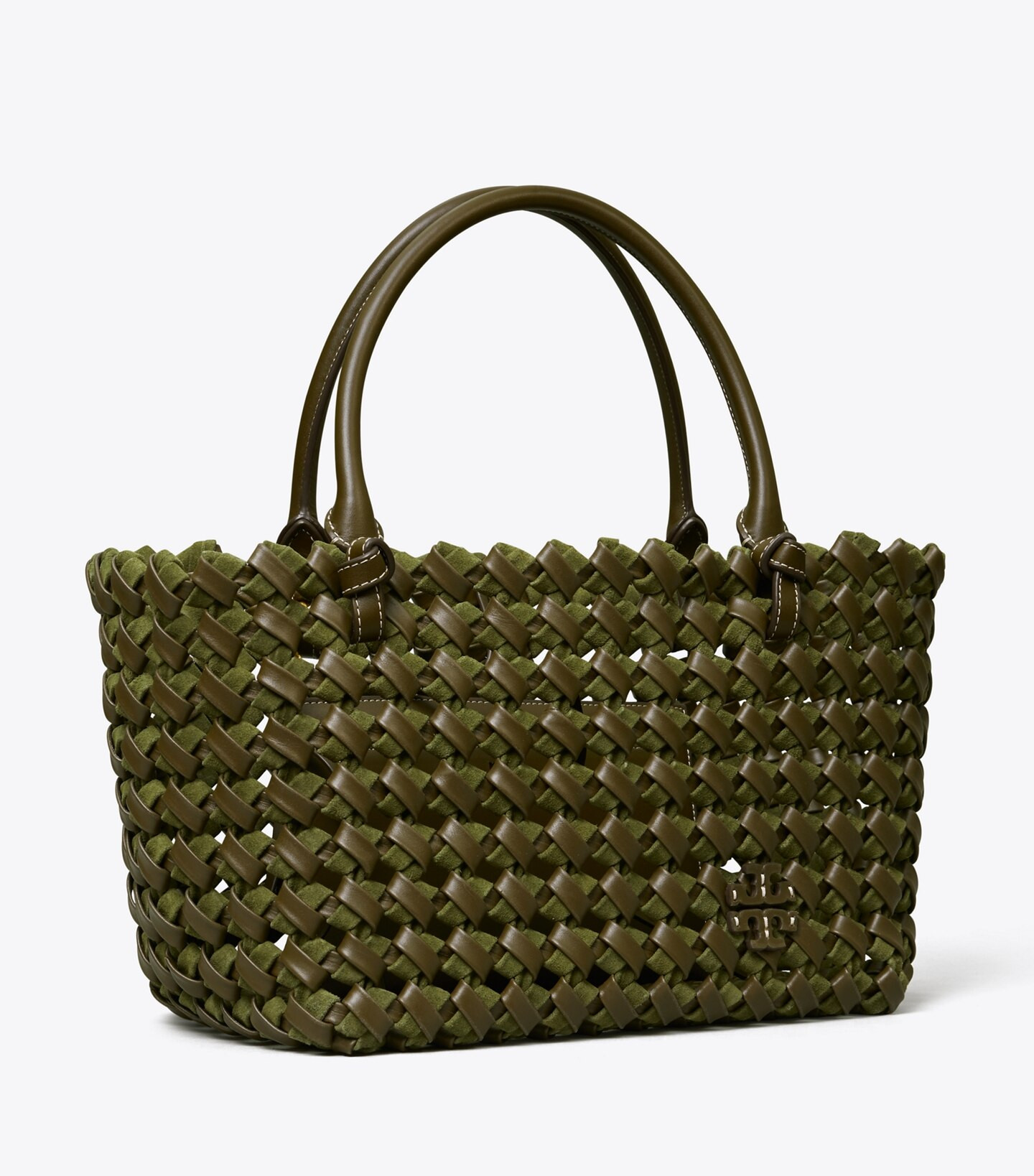 McGraw Woven Embossed Satchel : Women's Designer Satchels | Tory Burch | Tory Burch (US)