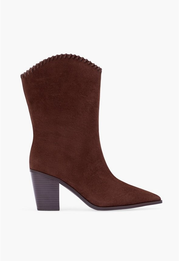 Ivory Western Boot | JustFab
