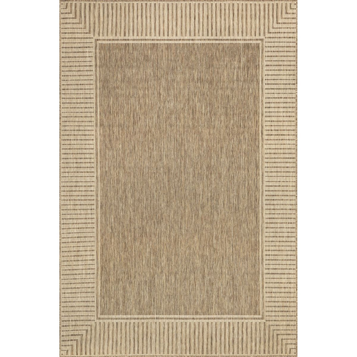 nuLOOM Asha Striped Border Stain Resistant High Traffic Outdoor Area Rug | Target