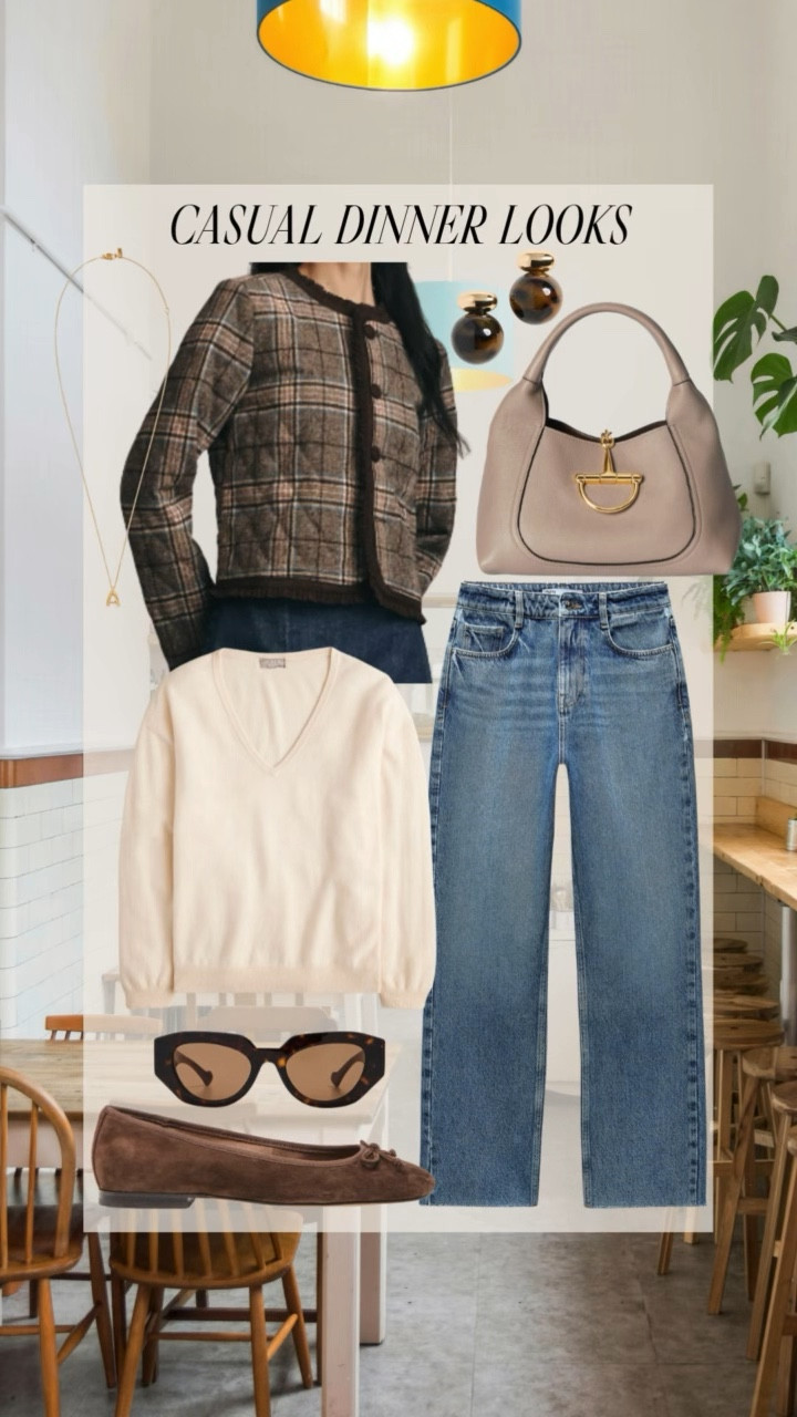 ✨Casual Dinner Looks✨
You know those days when you’ve lived in workout gear but suddenly need to look pulled together for dinner with family or friends? These are the easy, polished outfits I reach for. Comfortable, effortless, and chic—without feeling fussy.

Think denim + elevated tops, a great jacket, a touch of gold jewelry, and shoes you can actually walk in. Perfect for when you want to look like you tried (without really trying 😉).

Fall outfit, fall look, fall fashion, casual dinner outfit

#LTKStyleTip #LTKShoeCrush #LTKOver40