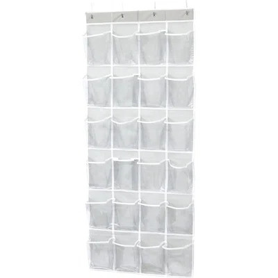 24 Pair Stackable Hanging Shoe Organizer | Wayfair North America