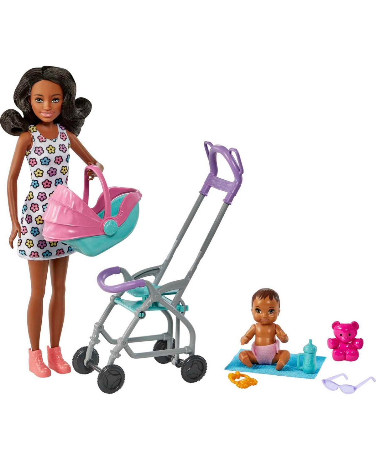Barbie Skipper Babysitters, Inc. Doll and Stroller Playset | Macys (US)