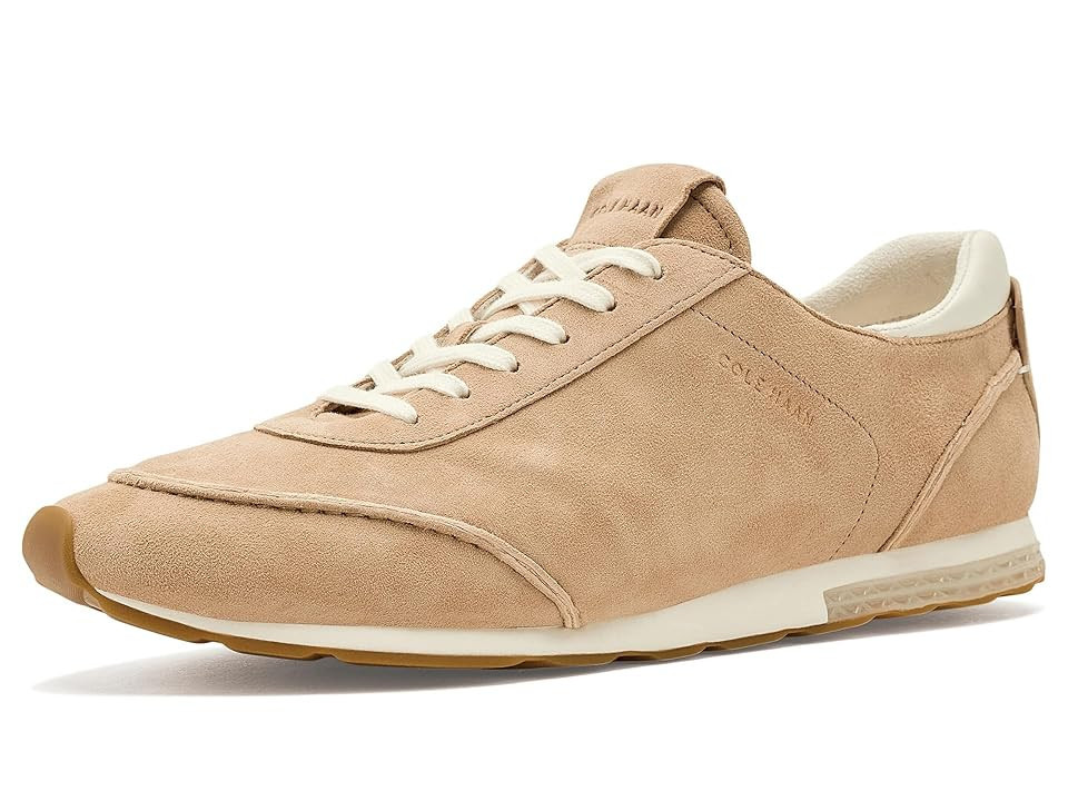Cole Haan Grandpro Low Profile Runner Energyweave Sneakers Women's Shoes Tuscan Sand Suede: 7 C - Wide | Zappos.com