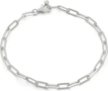 Monica Vinader Deco Paper Clip Chain Bracelet | Nordstrom | Nordstrom