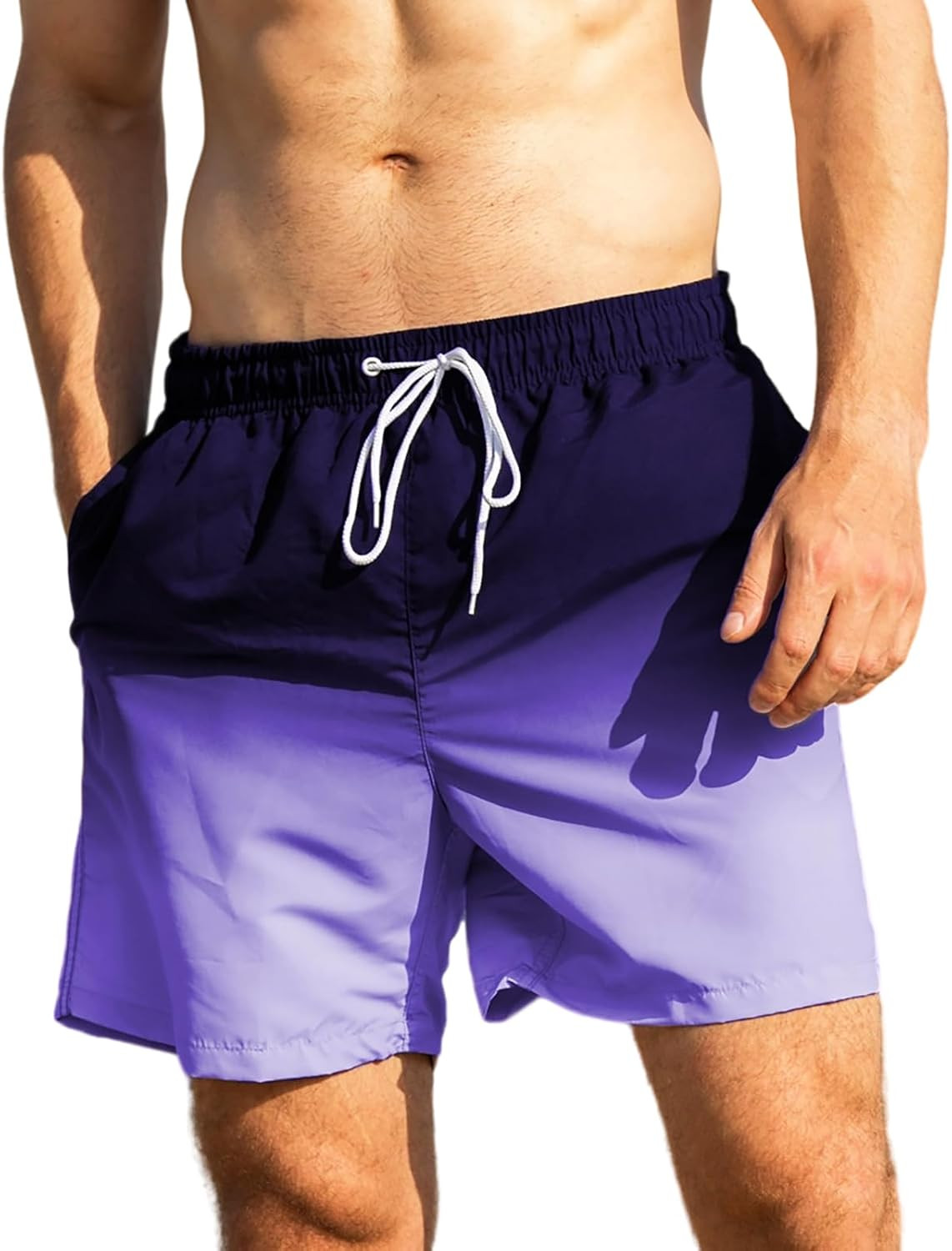 Mens Swim Trunks Short Bathing Suit with Mesh Lining Swimming Shorts | Amazon (US)