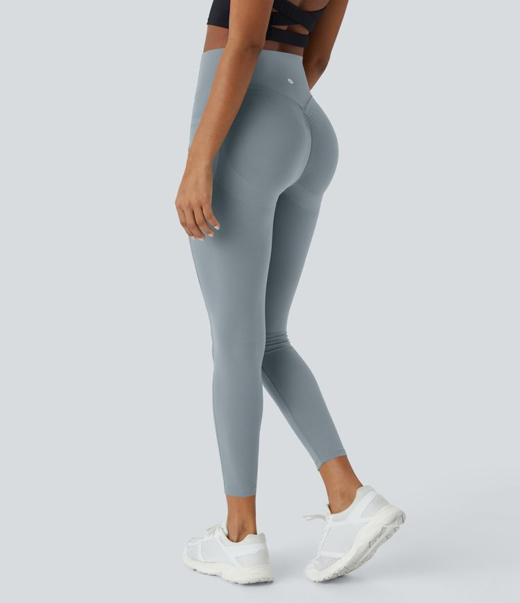 Women’s Halara UltraSculpt™ SoCinched High Waisted Scrunch Butt Lifting Tummy Control Pocket ... | HALARA