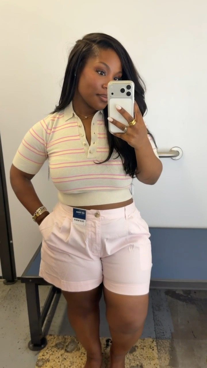 This fitted polo is too good!! The chinos also fit perfectly! I will be getting these in more colors 🤩

Outfit is up to 30% off at Old Navy ✨ 

Polo: XS 
Shorts: L

#LTKSaleAlert #LTKPetite #LTKMidsize