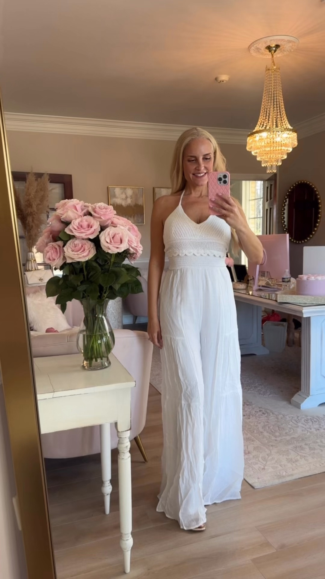 Find this white jumpsuit at fashion nova. Search for Malta Vacay Jumpsuit. https://www.fashionnova.com/products/malta-vacay-jumpsuit-white