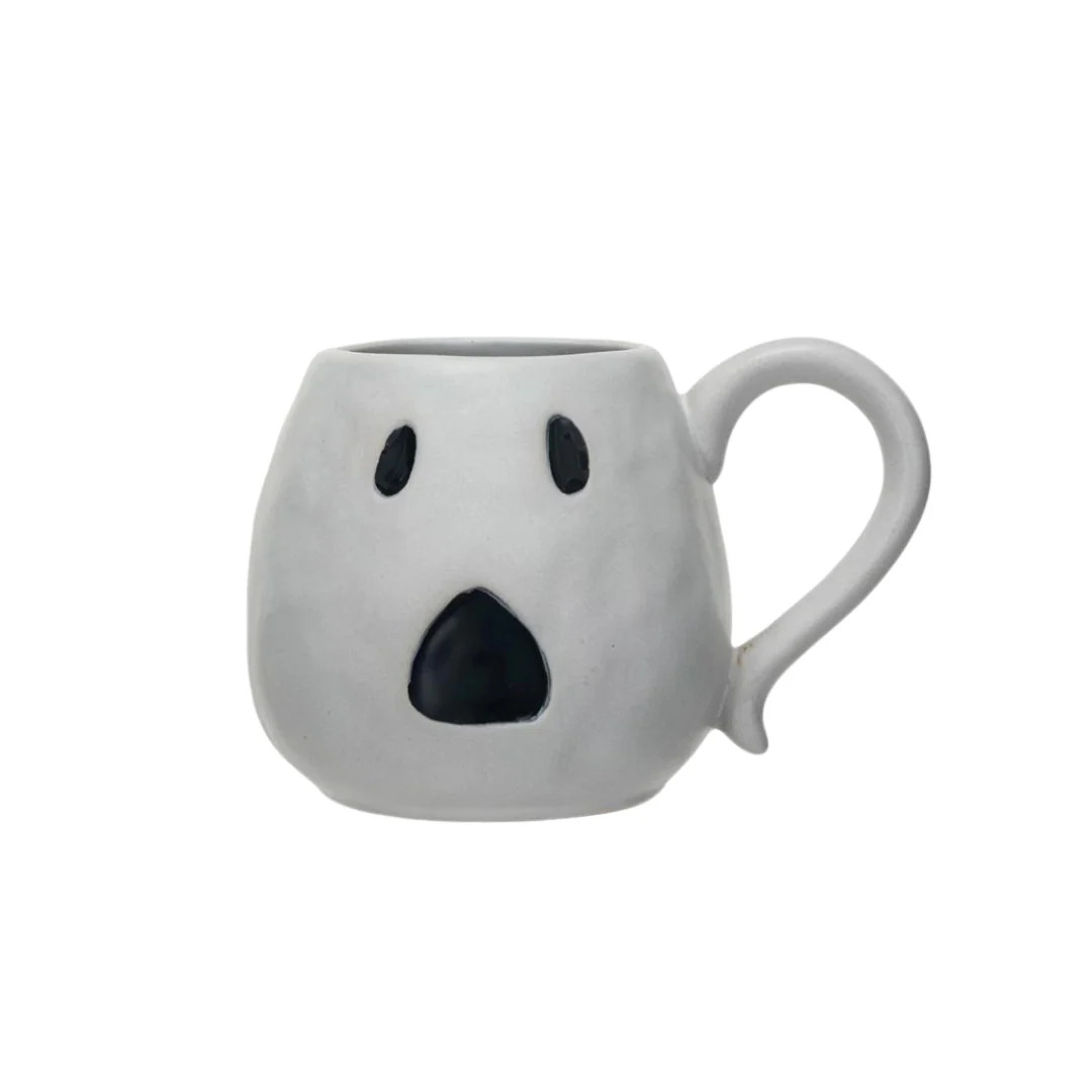 Ghost Mug | Pink Antlers