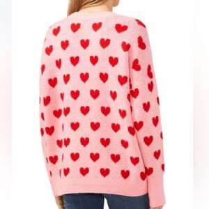 CeCe Heart Crewneck Sweater | Poshmark