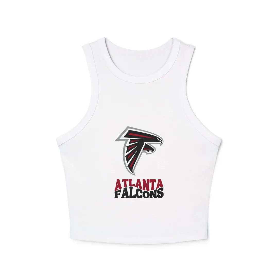 Atlanta Falcons Crop Top: NFL Racerback Tank - Etsy | Etsy (US)