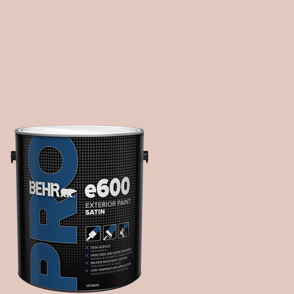 BEHR PRO 1 gal. #S170-2 Rosewater Satin Exterior Paint | The Home Depot