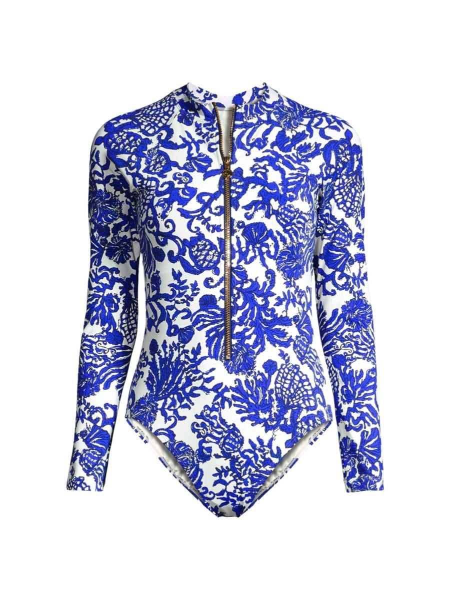 Randee Rashguard One-Piece Swimsuit | Saks Fifth Avenue