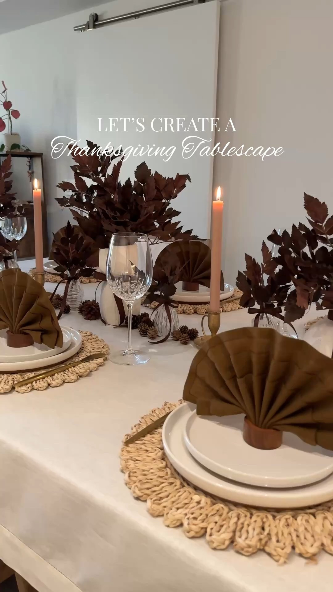 Set the table with me… Thanksgiving tablescape inspo 🍂

#LTKHoliday #LTKParties #LTKSeasonal