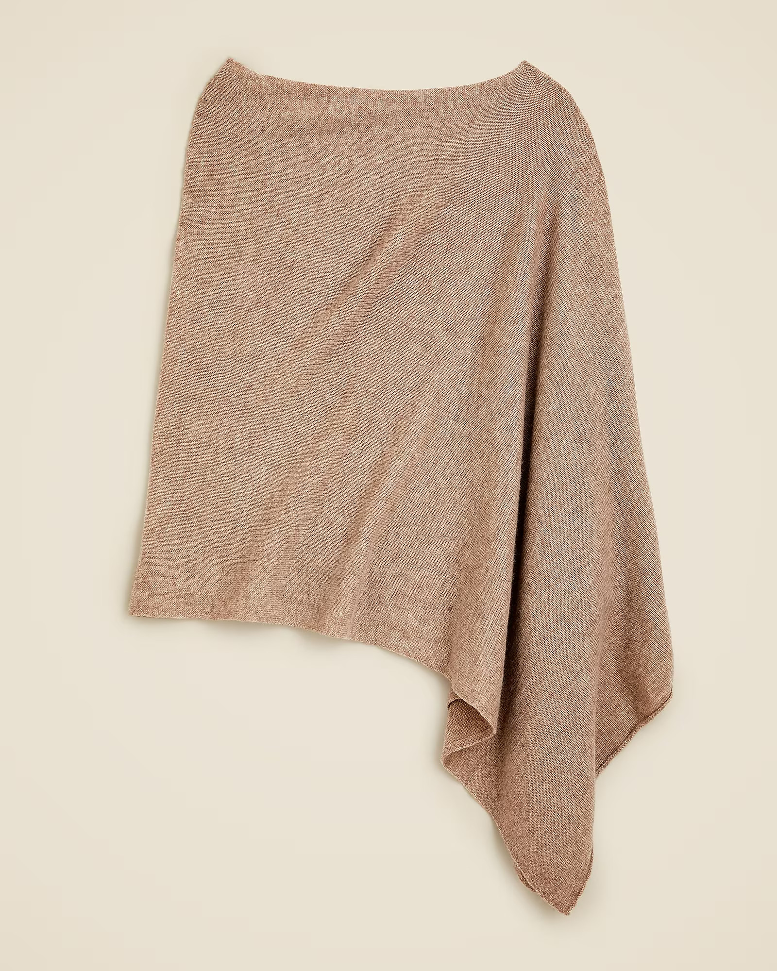 Cashmere-wool blend poncho | J. Crew US