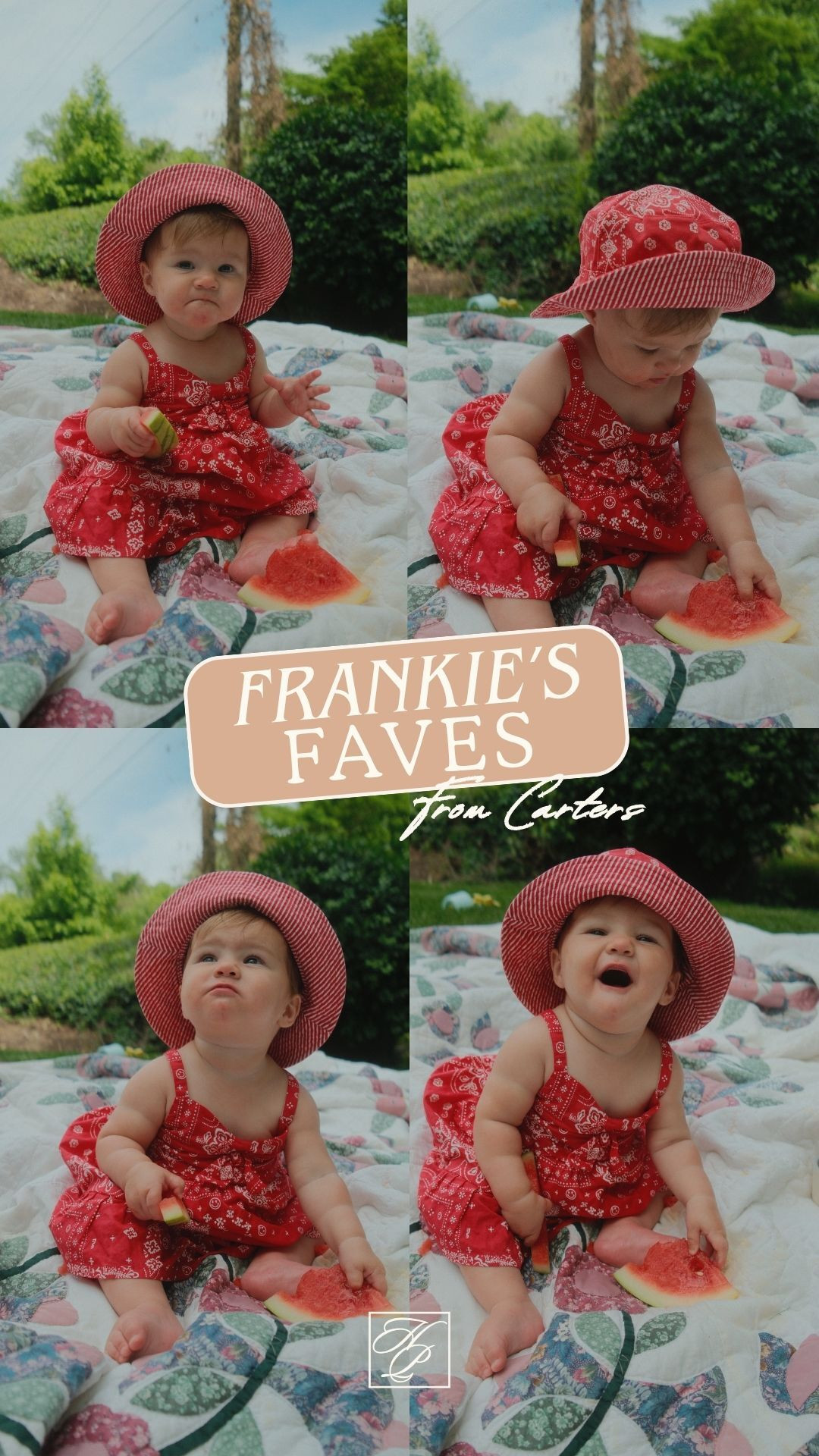 Barefoot in the creek, crawdad-catching, watermelon stained summer 🍉 @carters @oshkoshkids 

 #Carters #CartersPartner

#LTKBaby #LTKKids