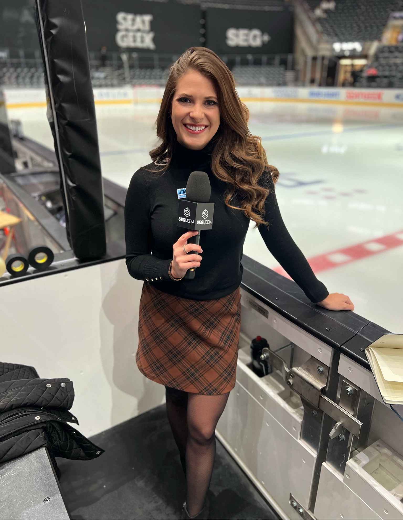 Hockey season is back! Embracing the fall season with my on-air look for the night. Professional, versatile, and comfy!
#sports #fall 

#LTKSeasonal #LTKWorkwear