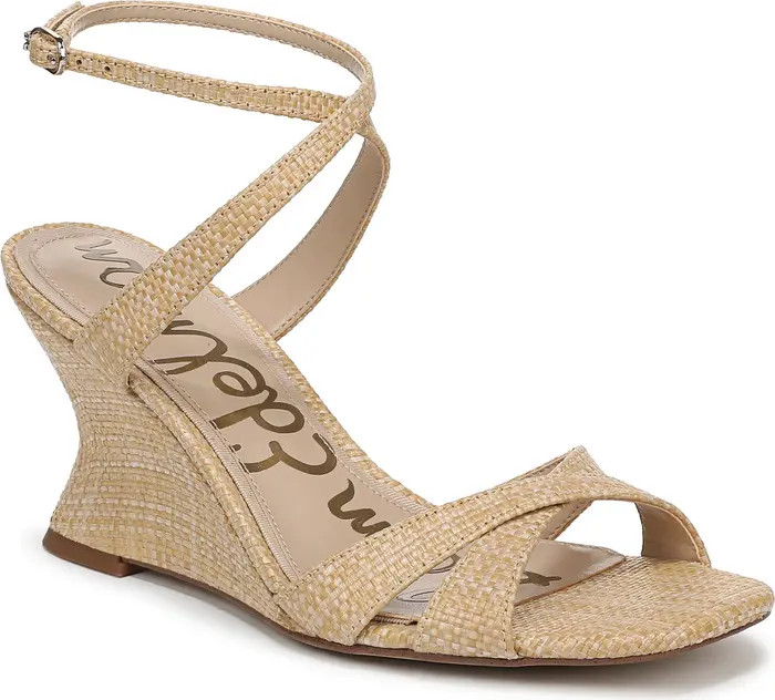 Davi Ankle Strap Wedge Sandal (Women) | Nordstrom