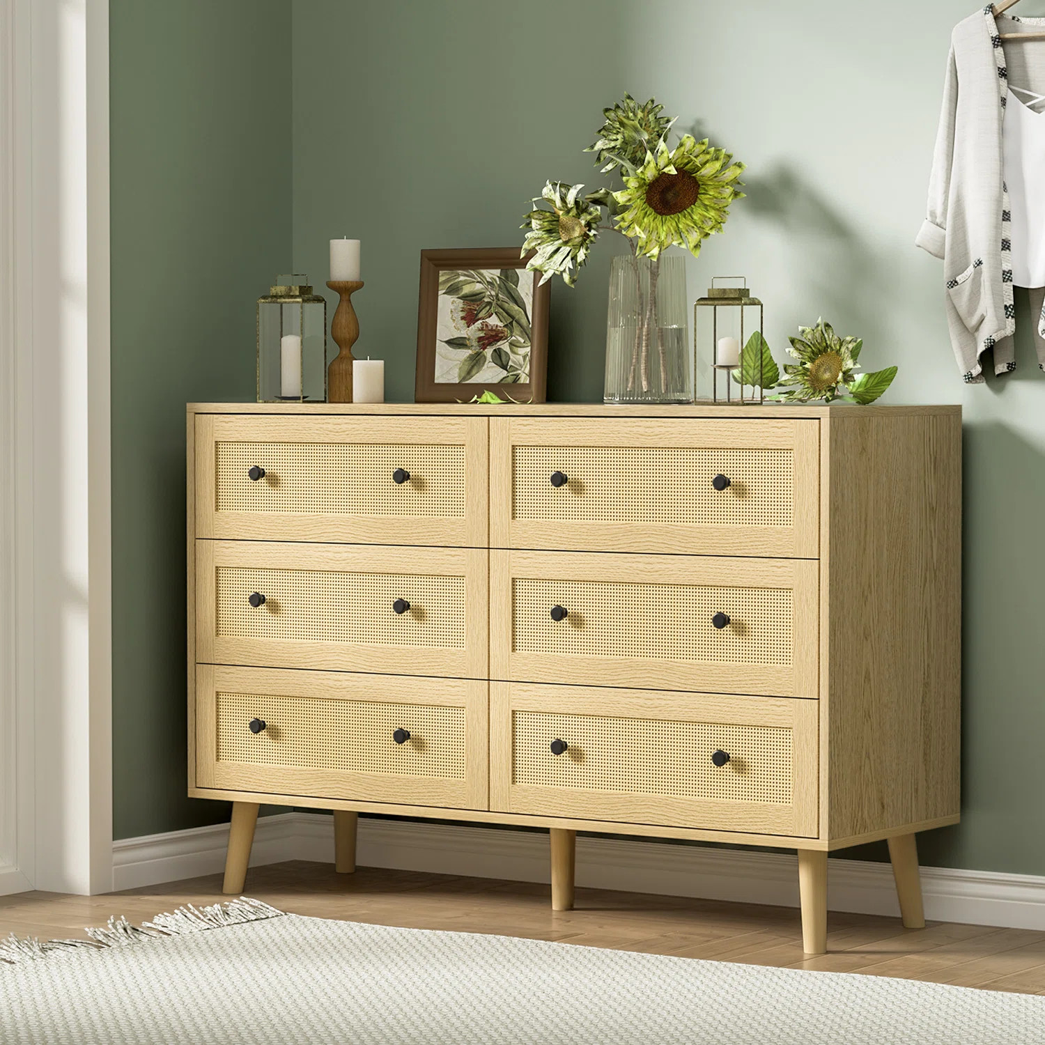 Aleeah 6 - Drawer Dresser | Wayfair North America