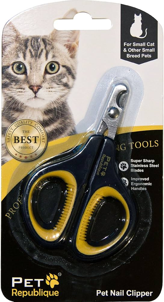 Cat Nail Clipper by Pet Republique – Professional Stainless-Steel Claw Clipper Trimmer for Cats... | Amazon (US)