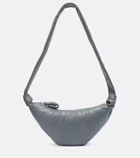 Croissant Small leather shoulder bag | Mytheresa (US/CA)