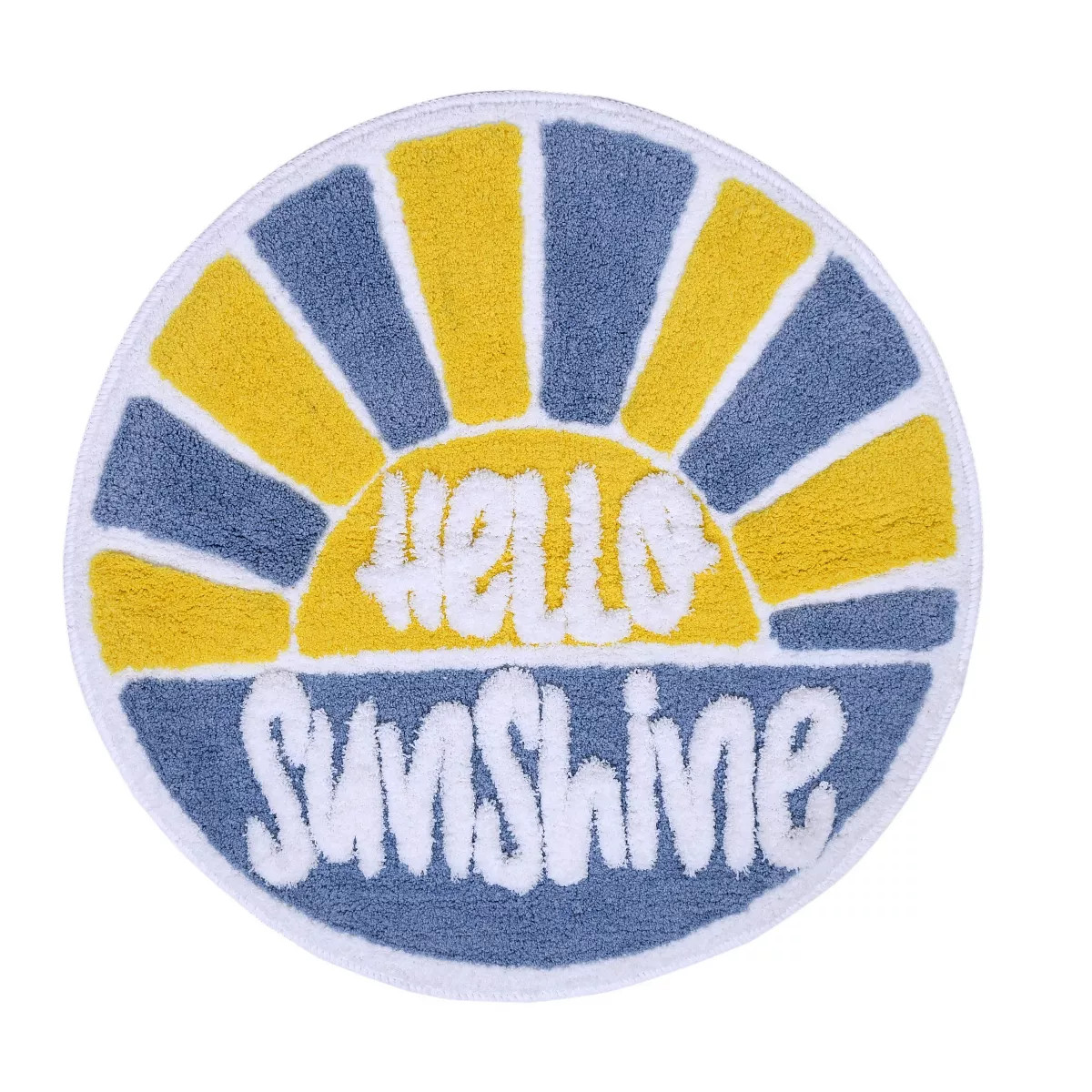 24" 'Hello Sunshine' Non Skid Bath Rug - NatureStep | Target