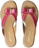 Aerosoles - Women's Mirachle Sandal - Casual Thong Sandal with Memory Foam Footbed (7M - Pink) | Amazon (US)