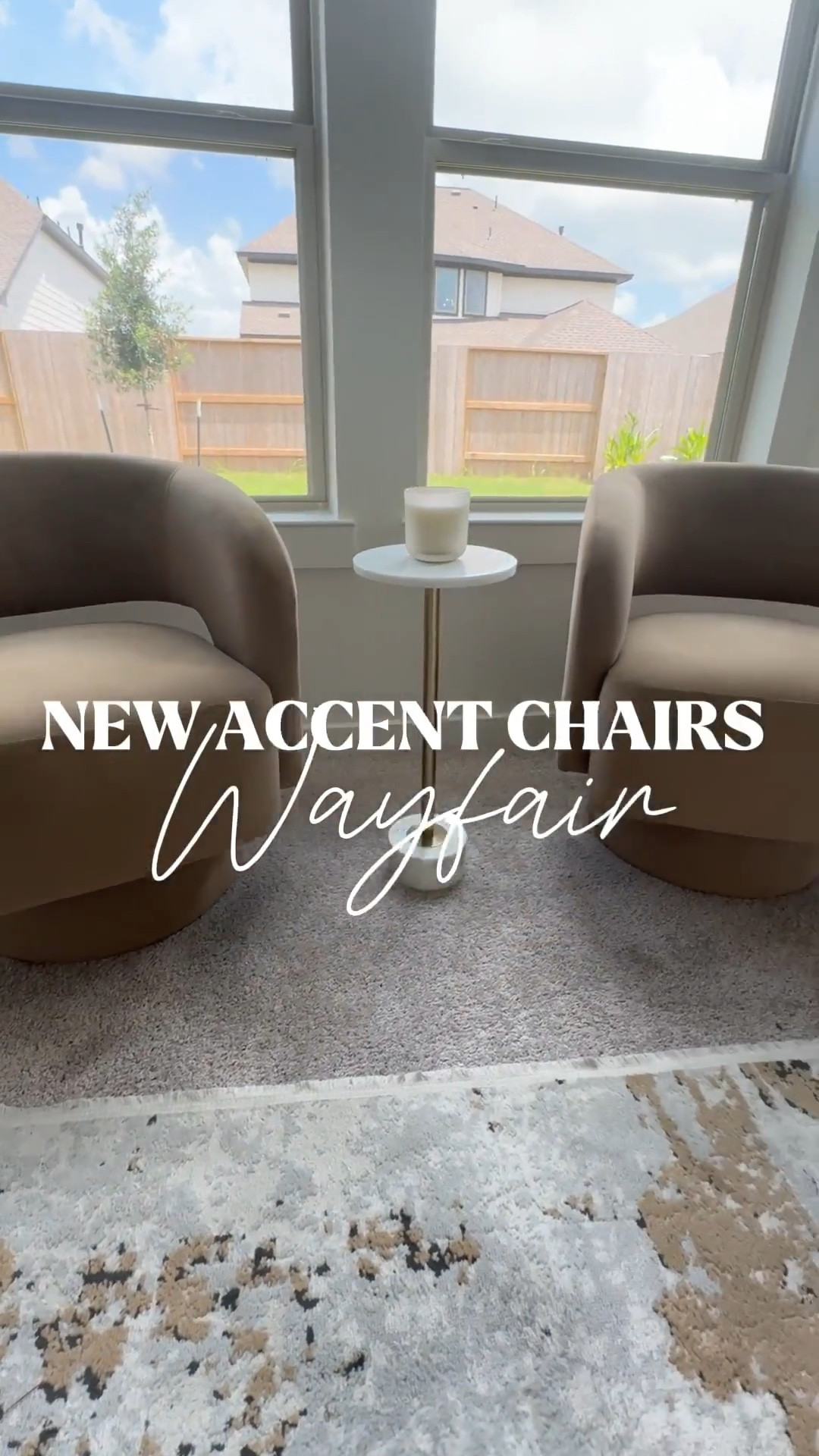 Love these accent chairs ! Perfect size & shape to elevate any room . 

#LTKHome