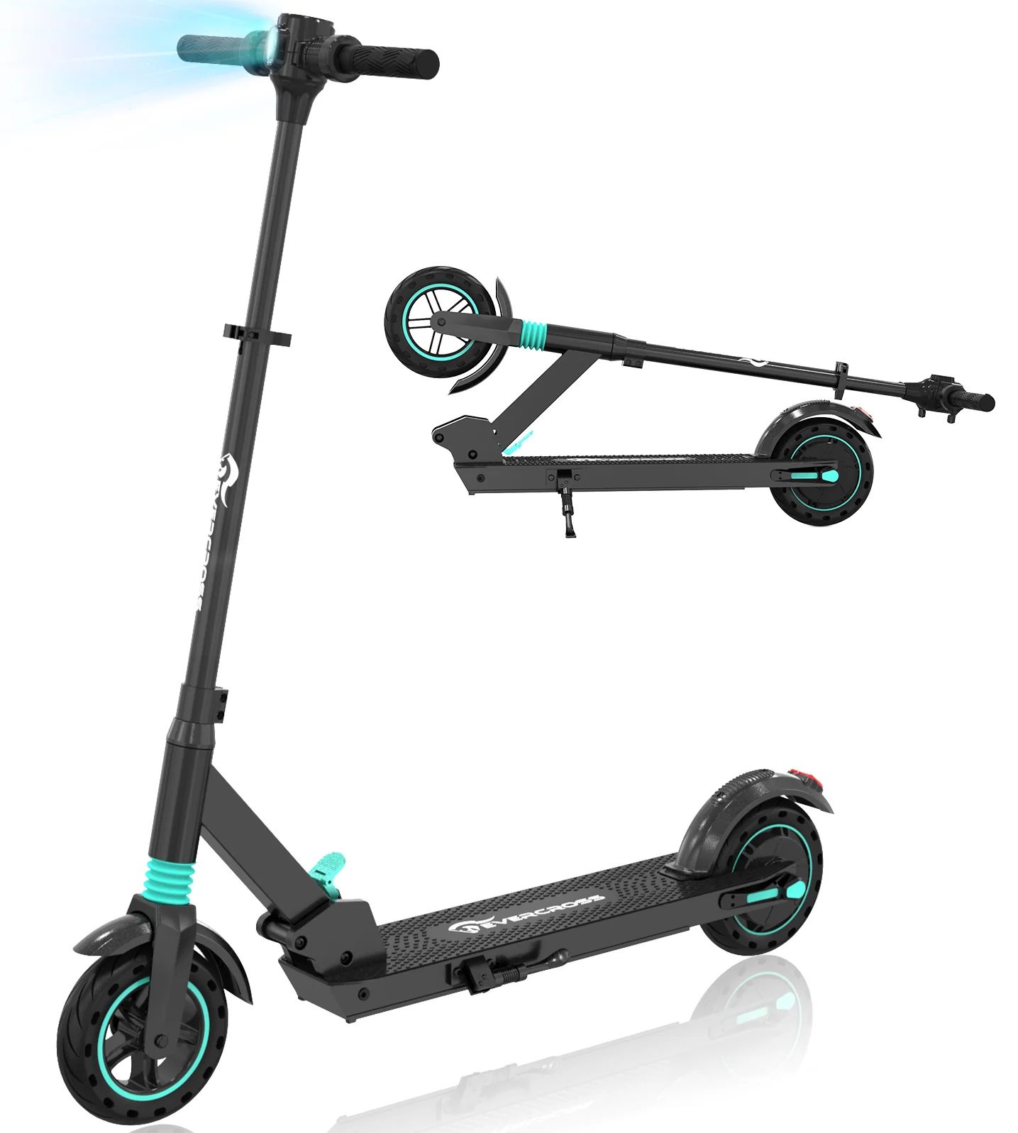 EVERCROSS E8 Electric Scooter - 8" Tires, 350W Motor up to 15 MPH & 12 Miles, 3 Speed Modes Folda... | Walmart (US)